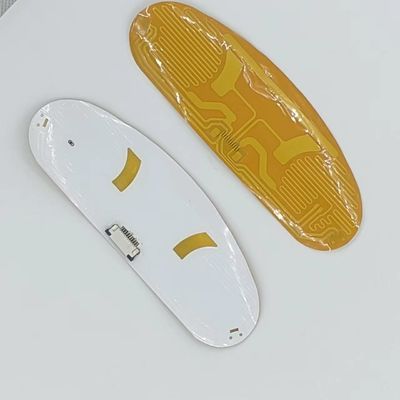 하얀 탄력적 전기 가열 영화 폴리이미드 구리 재질 다목적