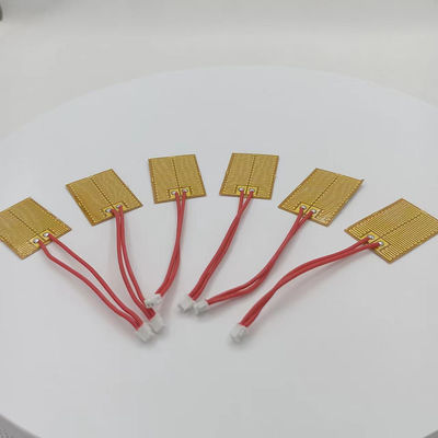 손 온열기에 쓸 23×34mm 작은 맞춘 신축성 히터 폴리이미드 소재