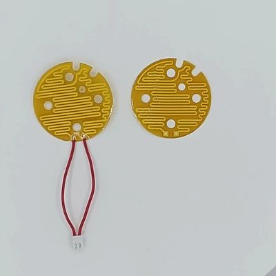 맞춤형 크기 폴리마이드 난방 요소 두께 0.1mm-1mm 내구성 오래 지속